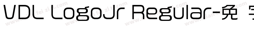 VDL LogoJr Regular字体转换